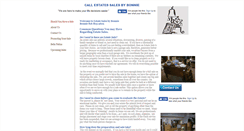 Desktop Screenshot of estatesalesbybonnie.com
